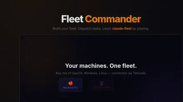 Fleet Commander game preview