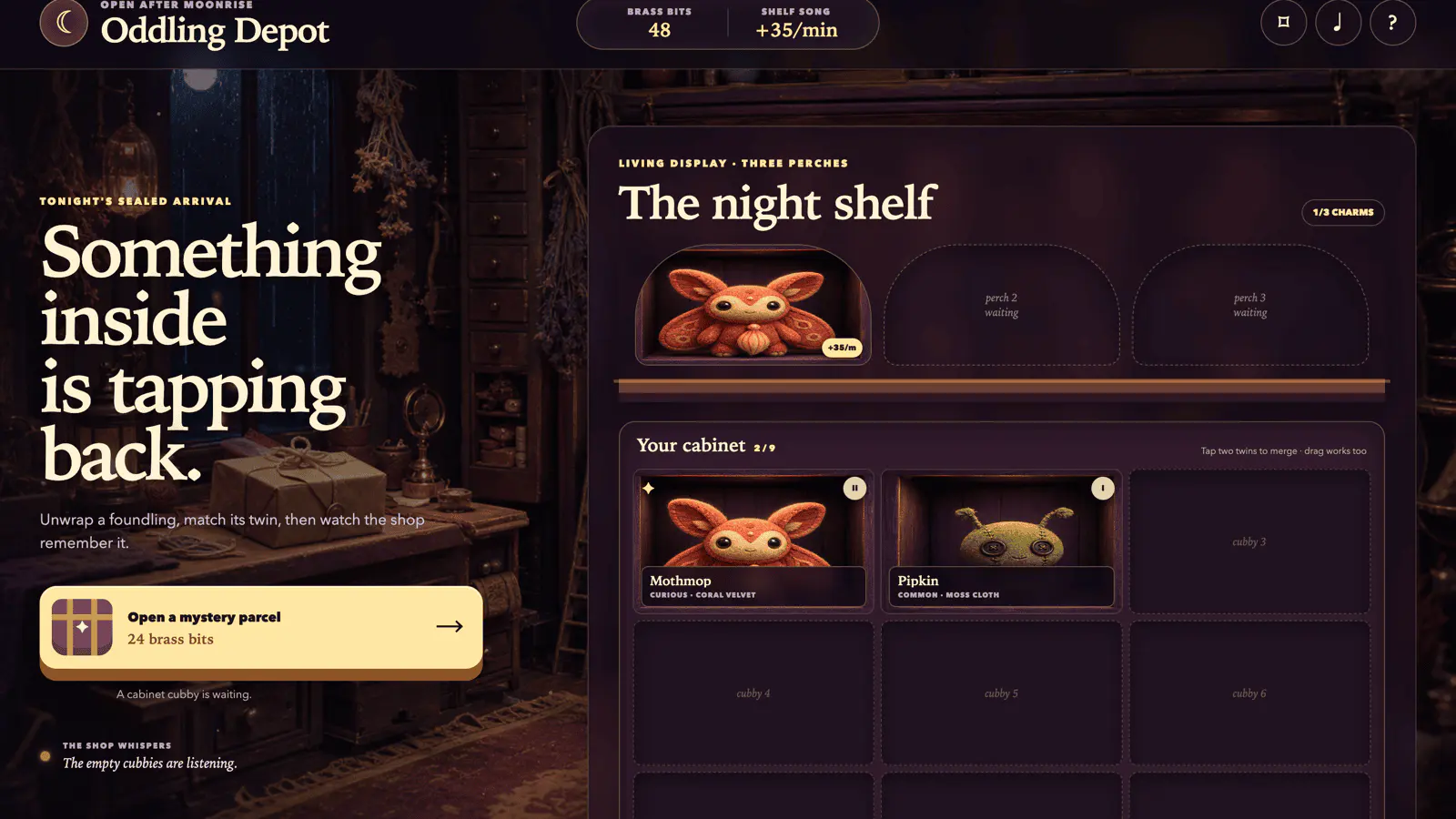 Oddling Depot gameplay